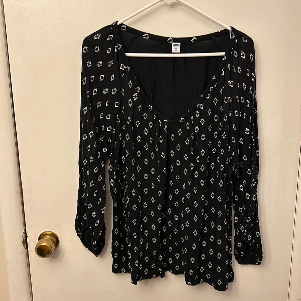 Old Navy Women’s Top Black Size XXL